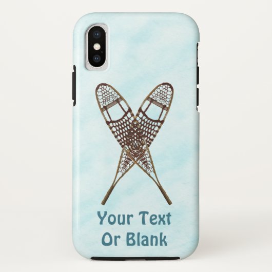 Schneeschuhe im Schnee Case-Mate iPhone Hülle (Rückseite)