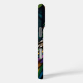 Schneeschuhe im tropischen Paradies Case-Mate iPhone Hülle (Rückseite / Rechts)