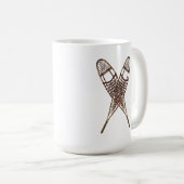 Schneeschuhe Kaffeetasse (VorderseiteRechts)
