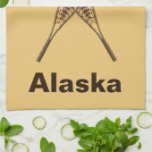 Schneeschuhe Küchentuch (Gefaltet)