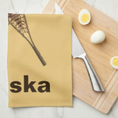 Schneeschuhe Küchentuch (Viertel Falte)