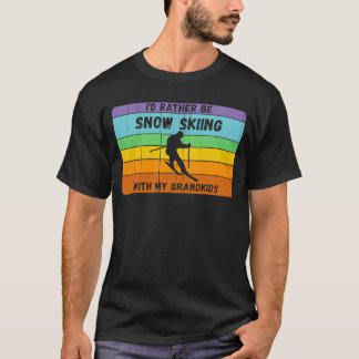Schneeschuhe lieber mit Vintagem Schnee von Großki T-Shirt