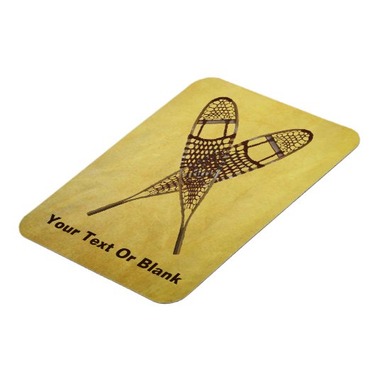 Schneeschuhe Magnet (Linke Seite)