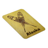 Schneeschuhe Magnet (Rechte Seite)