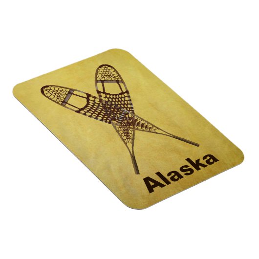 Schneeschuhe Magnet (Rechte Seite)