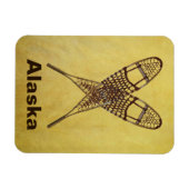 Schneeschuhe Magnet (Horizontal)