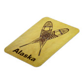 Schneeschuhe Magnet (Linke Seite)