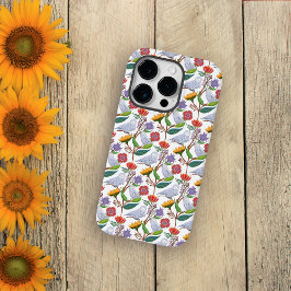 Schneeschuhe mit Tulpen und Sonnenblumen Case-Mate iPhone 14 Pro Hülle