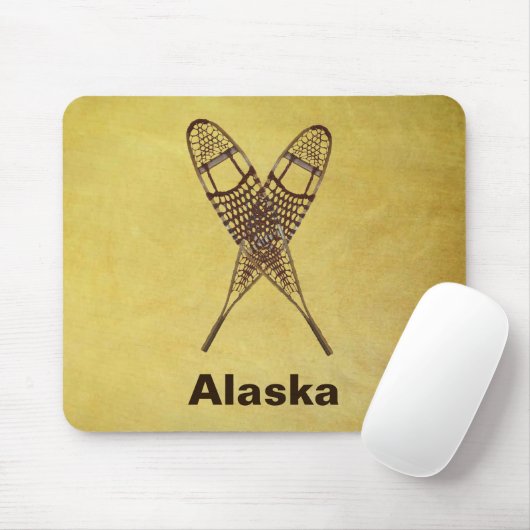 Schneeschuhe Mousepad (Mit Mouse)