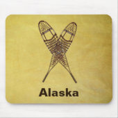 Schneeschuhe Mousepad (Vorne)