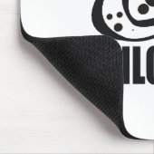 Schneeschuhe Mousepad (Ecke)