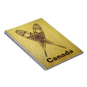 Schneeschuhe Notizblock (Rechte Seite)