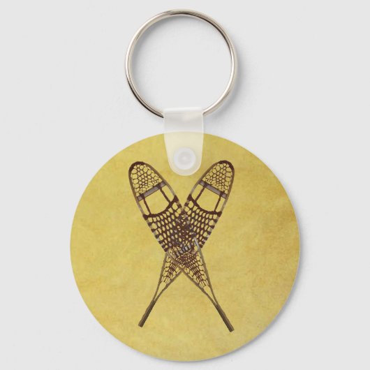 Schneeschuhe Schlüsselanhänger (Vorderseite)