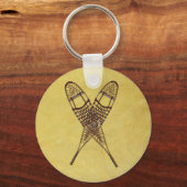 Schneeschuhe Schlüsselanhänger (Vorderseite)