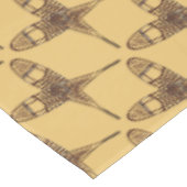 Schneeschuhe Tischdecke (Schrägansicht)