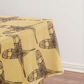 Schneeschuhe Tischdecke (Beispiel)