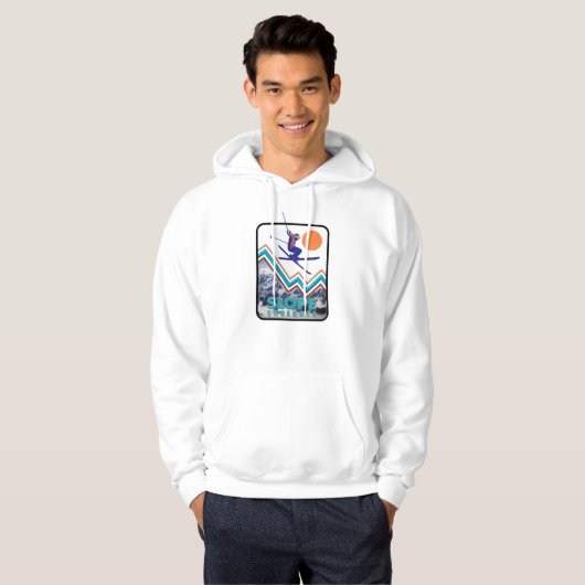 Schneeschuhen Hoodie (Vorne ganz)