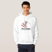 Schneeschuhen Hoodie (Vorne ganz)