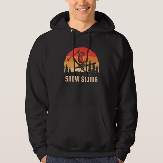 Schneeschuhen Hoodie (Vorderseite)