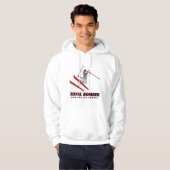 Schneeschuhen Hoodie (Vorne ganz)