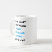 Schneeschuhexperte, phantastisch kaffeetasse (Vorderseite Links)