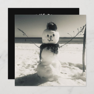 Schneeschuhfahrer Einladung