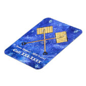 Schneeschuhgeschäft Magnet (Linke Seite)