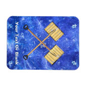 Schneeschuhgeschäft Magnet (Horizontal)