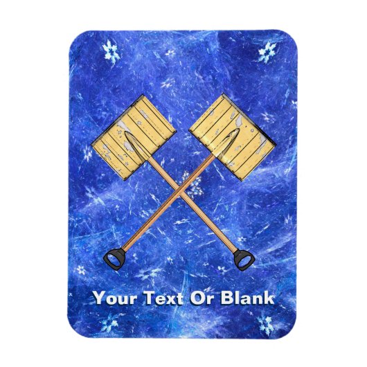 Schneeschuhgeschäft Magnet (Vertikal)