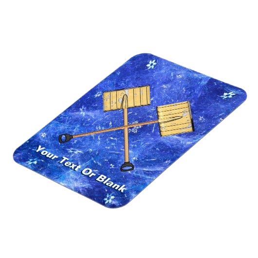 Schneeschuhgeschäft Magnet (Linke Seite)