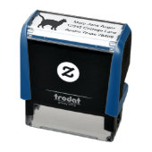Schneeschuhkatze Personalisiert Permastempel (Produkt)