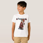 Schneeschuhpinguin-T - Shirt und -Geschenke (Vorne ganz)
