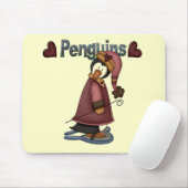 Schneeschuhpinguin-T - Shirt und -Geschenke Mousepad (Mit Mouse)