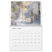 Schneeschuhschlösser Kalender (Feb 2027)