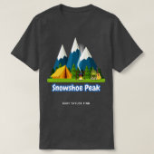 Schneeschuhspitze T-Shirt (Design vorne)