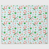 Schneeschuhverleih Geschenkpapier (Flach)