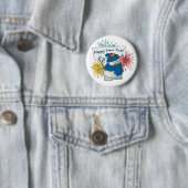 Schneeschuhwanderer Button (Beispiel)