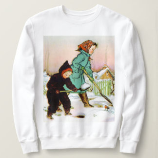 Schneeschuhwandern für Kinder Sweatshirt