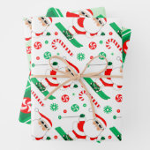 Schneeschuhwandern - Geschenkpapier (Beispiel)