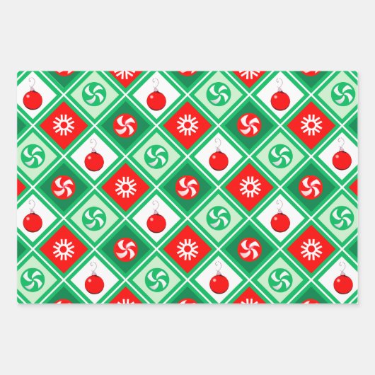 Schneeschuhwandern - Geschenkpapier Set (Vorderseite 2)