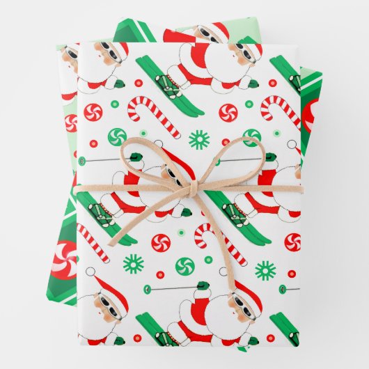 Schneeschuhwandern - Geschenkpapier Set (Beispiel)