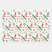 Schneeschuhwandern - Geschenkpapier Set (Vorderseite)