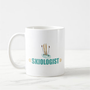 Schneeschuhwandern Kaffeetasse
