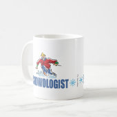 Schneeschuhwandern Kaffeetasse (Vorderseite Links)
