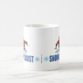 Schneeschuhwandern Kaffeetasse (Mittel)