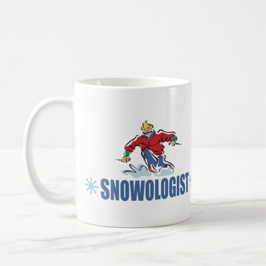 Schneeschuhwandern Kaffeetasse (Links)