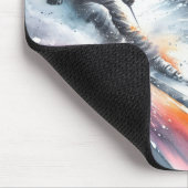 Schneeschuhwanderung Mousepad (Ecke)