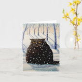 schneesicher karte (Gelbe Blume)