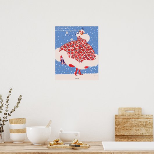 schneesicher poster (Küche)