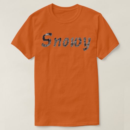schneesicher T-Shirt (Design vorne)